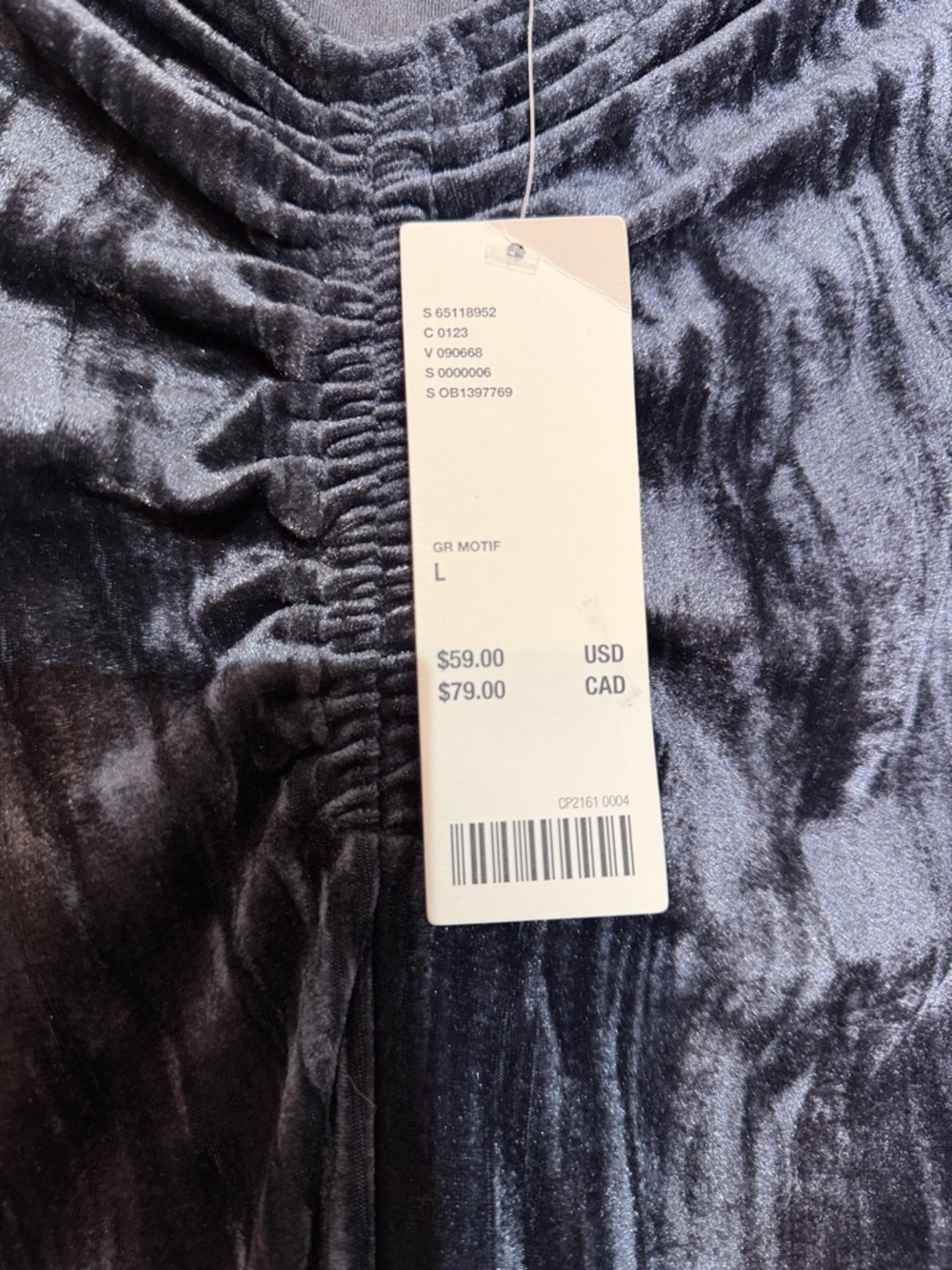 Urban Outfitters Velvet Flare Pants - blue - Picture 4 of 6